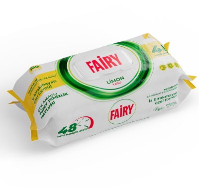 Fairy Çok Amaçlı Yüzey Temizlik Havlusu - Limon Yağlı
