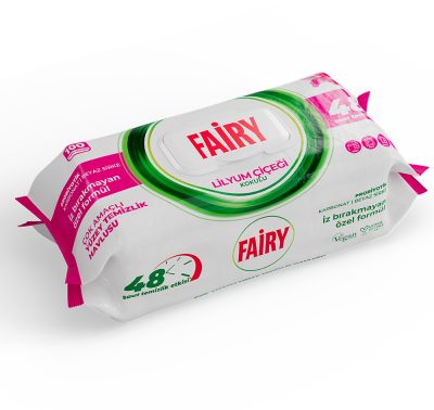 Fairy Çok Amaçlı Yüzey Temizlik Havlusu - Lilyum Çiçeği Kokulu